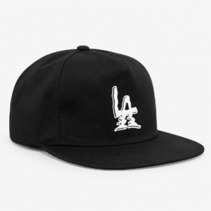 【MADU Original】 LA logo Cap Black